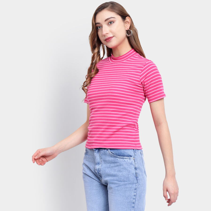 Ladies' Top, Pink, large image number null